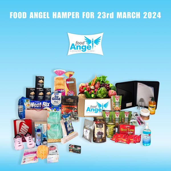 Photo of hamper Food Angel for March 23rd 2024